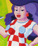 Oil Paint Rich Wilkie Bob's Big Girl has a Different Kind of  Craving